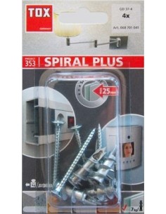 Taco para cartón-yeso GD SPIRAL PLUS 2