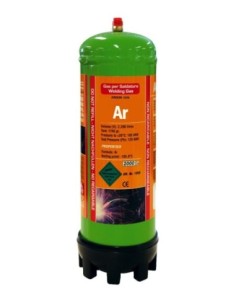 BOTELLA GAS ARGON PURO DESECHABLE - 2,2L.