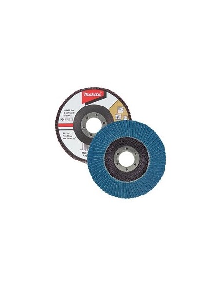 Makita D-53752 Disco de láminas de Zirconio 115mm G120
