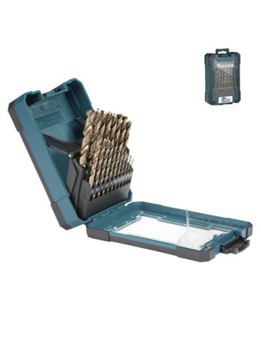 Makita D-67561 Juego de brocas para metal HSS-CO (19 pcs)