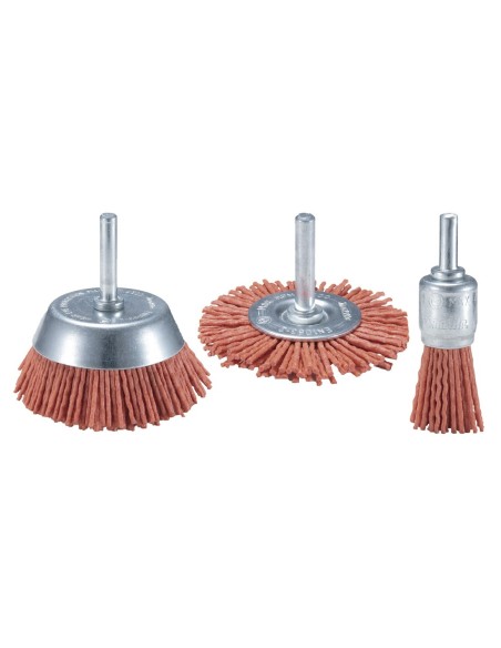 Makita D-70742 Set gratas de nylon G80 grueso 3pcs