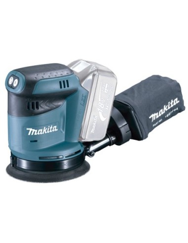 Makita DBO180Z Lijadora rotorbital 125mm 18V Litio-ion