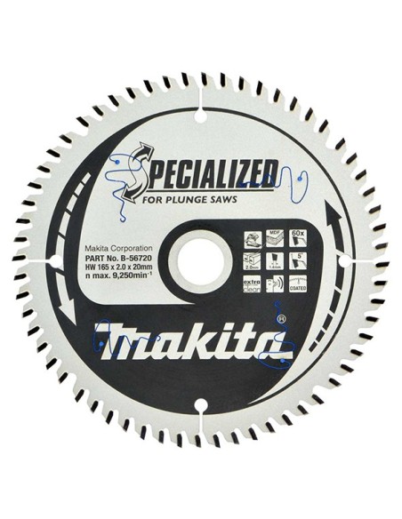 Makita B-56720 Disco TCT 165/20/60D Extra limpio