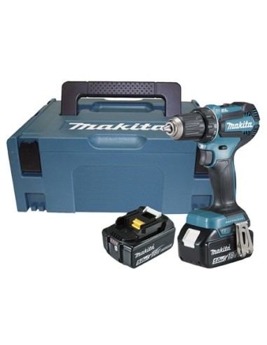 Makita DDF485RTJ Taladro atornillador 18V LXT 50 Nm 5.0 Ah 2 Bat