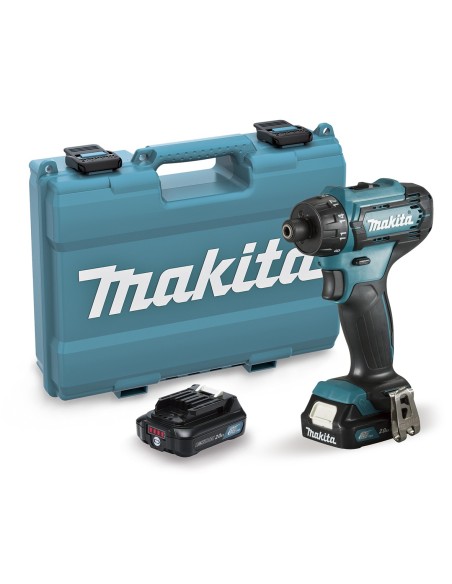 Makita DF033DSAE Taladro atornillador 12Vmax CXT 1/4