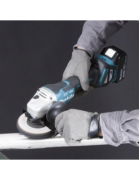 Makita DGA518ZU Miniamoladora 18V LXT 125 mm AWS/ADT/AFT