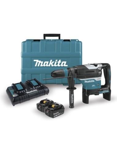 Makita DHR400PT2U Martillo combinado BL 18Vx2 5,0 Ah LXT 40 mm