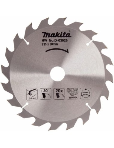 Makita D-03925 Disco HM 235/30/20D Standard