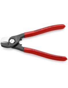 Tijeras cortacables recubiertos de plástico bruñido 165 mm KNIPEX 95 11 165 2