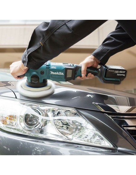 Makita DPO600Z Pulidora rotorbital BL 18V LXT 150 mm