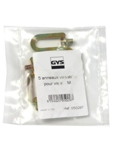 050297*ANILLAS ROSCADAS PARA TORNILLOS ALU M4 (x5)