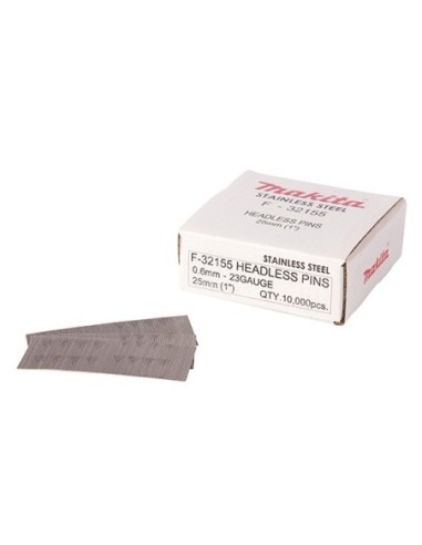 Makita F-32155 Clavos Pin Inox 25mm