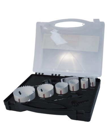 Makita D-47139 Estuche de brocas de corona Bi-metálicas 6pcs