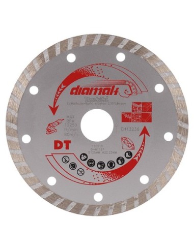 Makita D-61167 Disco de diamante DIAMAK turbo 125mm