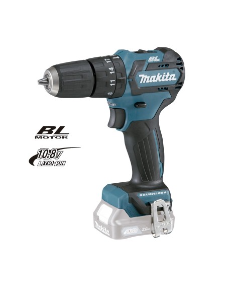 Makita HP332DZ Taladro combinado 12Vmax CXT BL 10 mm