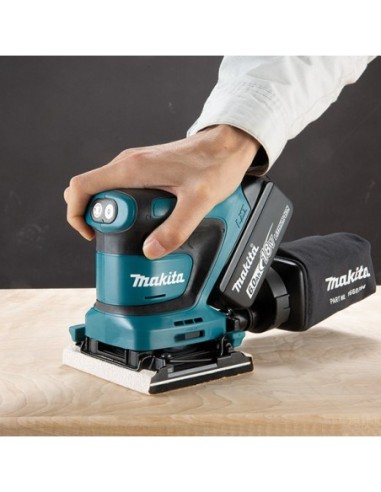 Makita DBO480Z Lijadora orbital BL 18V LXT 112x 122mm