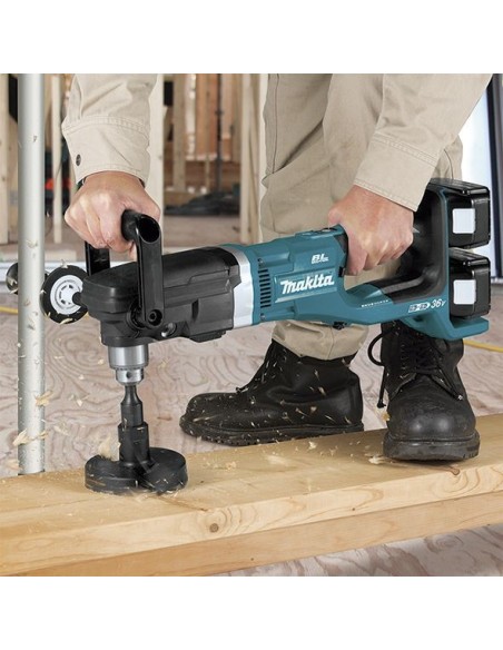 Makita DDA460ZK Taladro angular BL 18Vx2 LXT 13 mm