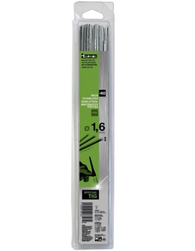 087279 * BLISTER 40 VARILLAS TIG INOX.316L Ø2,0MM.