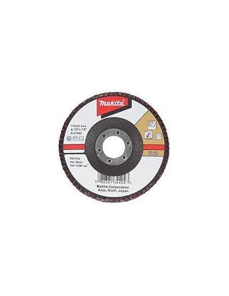 Makita D-27545 Disco de láminas de Circonio-Aluminio