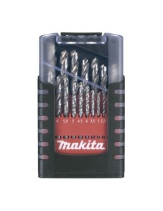 Makita D-29941 Estuche de brocas cilíndricas HSS para metal