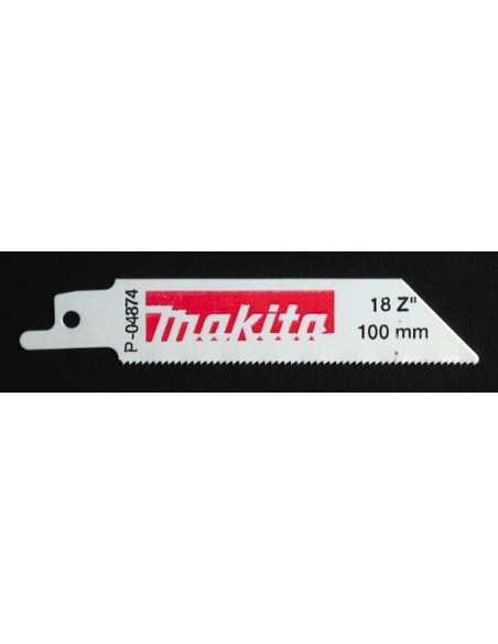 Makita P-04874 Sierra de sable 100mm para metal 12TPI 5pcs
