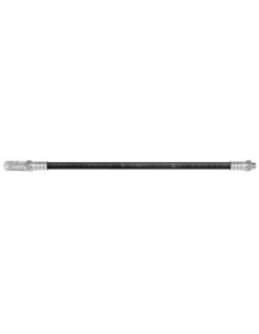 EXTENSIÓN FLEXIBLE CON BOQUILLA PARA BOMBAS O EQUIPOS DE ENGRASE, POLIESTER DE 1 TRENZA, 300 MM