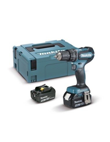 Makita DHP485RTJ Taladro percutor 18V LXT 5,0Ah BL 50Nm
