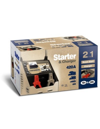 CARGADOR&ARRANCADOR NEOSTART 420 230V/F1 - 12/24V
