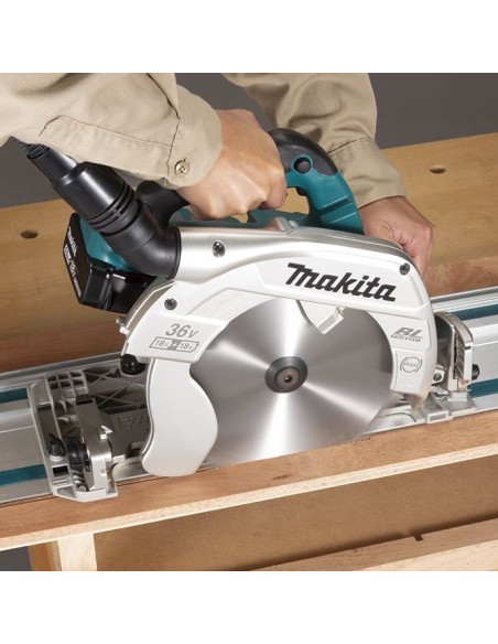 Makita DHS900ZU Sierra circular BL 18Vx2 LXT 235 mm AWS