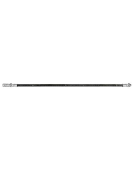 EXTENSIÓN FLEXIBLE CON BOQUILLA PARA BOMBAS O EQUIPOS DE ENGRASE, POLIESTER DE 1 TRENZA, 500 MM