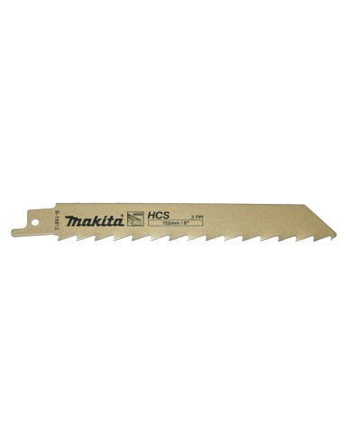 Makita B-16813 Sierra de sable 152mm corte rápido 3TPI 5pcs