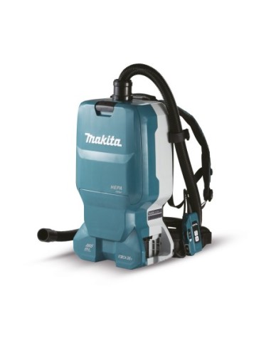 Makita DVC665Z Aspirador de mochila BL 18Vx2 LXT AWS 6L