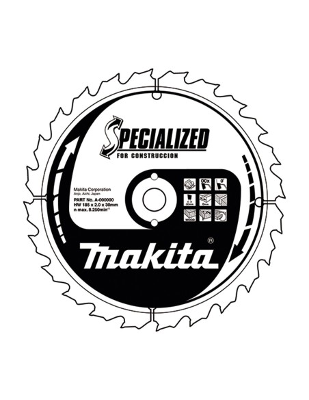 Makita B-29496 Disco 260/30/84D Laminado