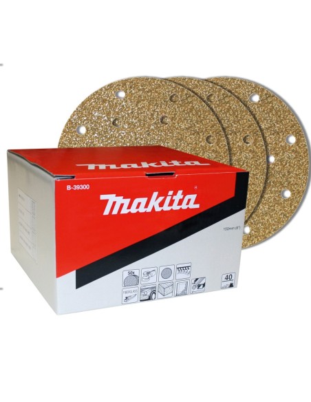 Makita B-39316 Caja de lija 150mm G60 50pcs