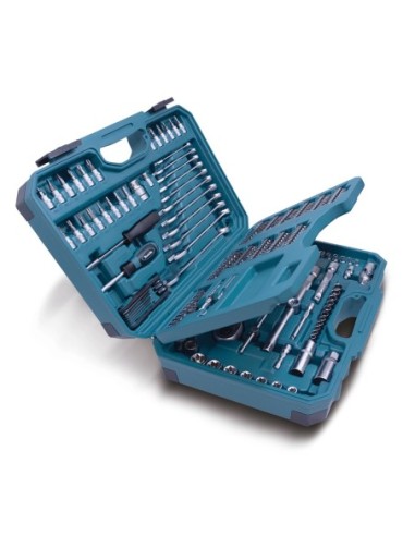 Makita E-10883 Set de llaves, puntas y vasos 221pcs