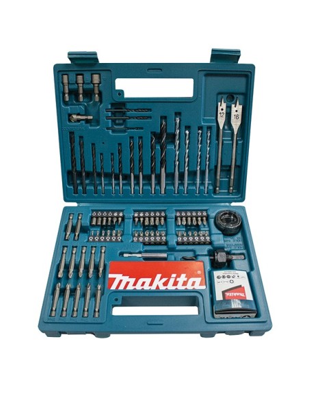 Makita B-54520 Set de puntas y brocas 100 piezas.
