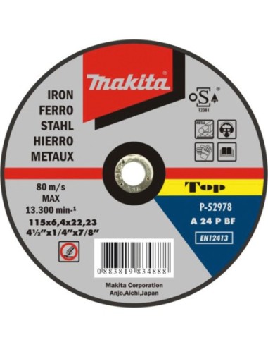 Makita P-52990 Disco de desbarbe 150mm