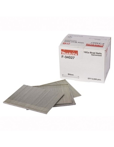 Makita F-34027 Clavo de acero galvanizado 64mm