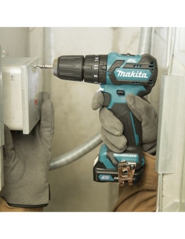 Makita HP332DSAE Taladro combinado 12Vmax CXT BL 10 mm