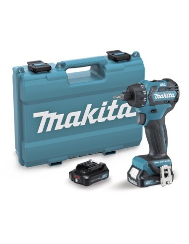 Makita DF032DSAE Taladro atornillador 12Vmax CXT BL 1/4