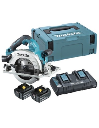 Makita DHS782PT2J Sierra circular 18Vx2 5.0Ah LXT BL 190mm