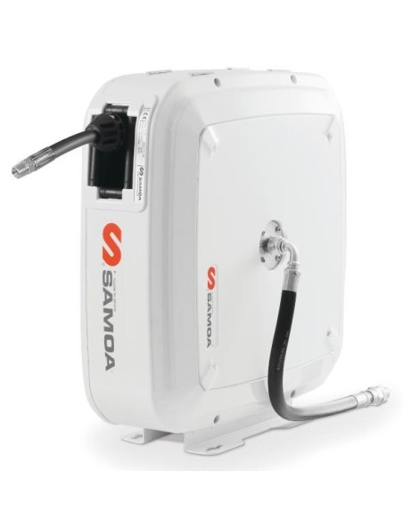 ENROLLADOR DE MANGUERA CARENADO RM-12CL, 15 M, 3/8, AGUA CALIENTE ALTA PRESIÓN (HASTA 100 °C)