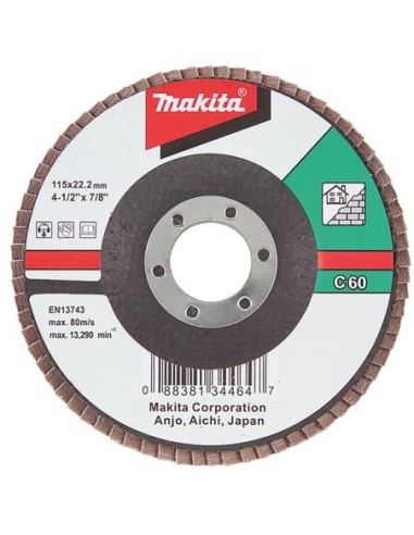 Makita D-28058 Disco de láminas de carburo de silicio 115mm G80