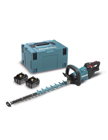 Makita DUH601PTJ Cortasetos 18V LXT 60cm + Kit de 2 baterías 5.0Ah