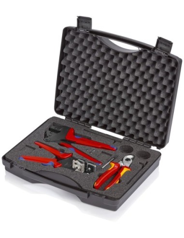 Maleta de herramientas para aplicaciones fotovoltaicas KNIPEX 97 91 01