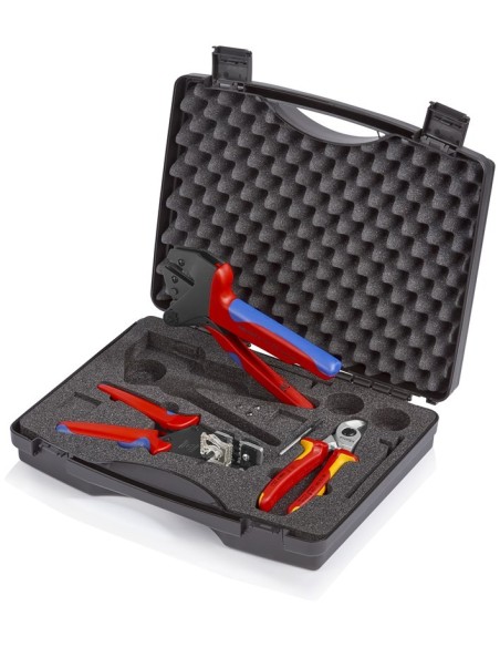 Maleta de herramientas para aplicaciones fotovoltaicas KNIPEX 97 91 01