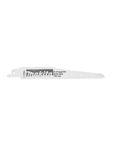 Makita P-47064 Sierra de sable 150mm 8/10TPI 5pcs
