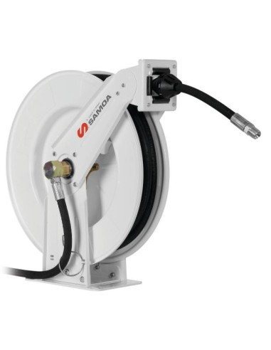 ENROLLADOR DE MANGUERA DOBLE PIE DOBLE BRAZO RM-12, 10 M, 3/8, AIRE / AGUA / ANTICONGELANTE