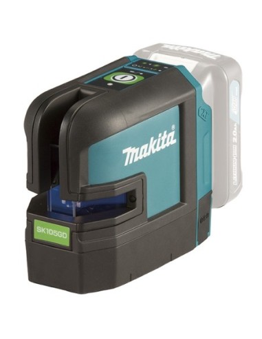 Makita SK105GDZ Nivel láser en cruz 12Vmax CXT