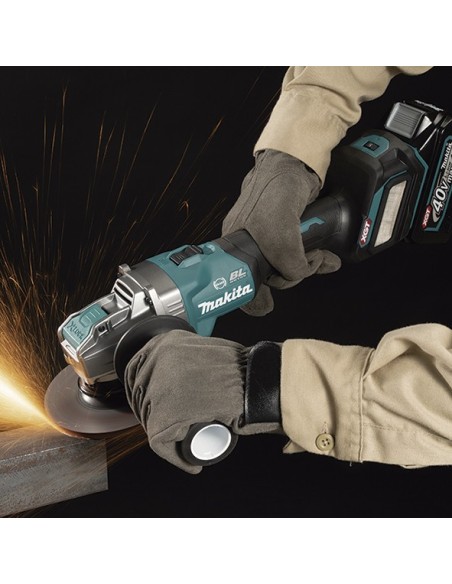 Makita GA041GZ Miniamoladora BL 40Vmáx XGT 125mm X-LOCK AWS